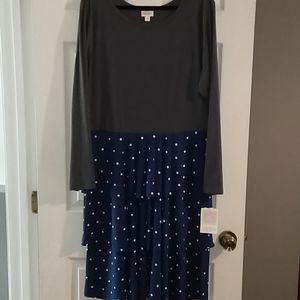 NWT LuLaroe Georgia Dress 3XL